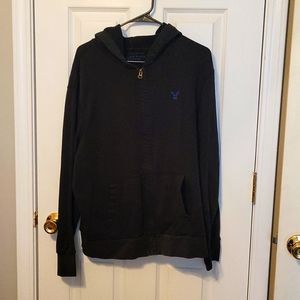 American Eagle zip up hoodie black XL